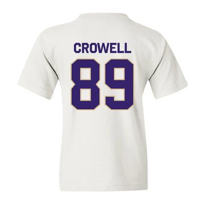 Washington - NCAA Football : Charlie Crowell - Classic Shersey Youth T-Shirt-1