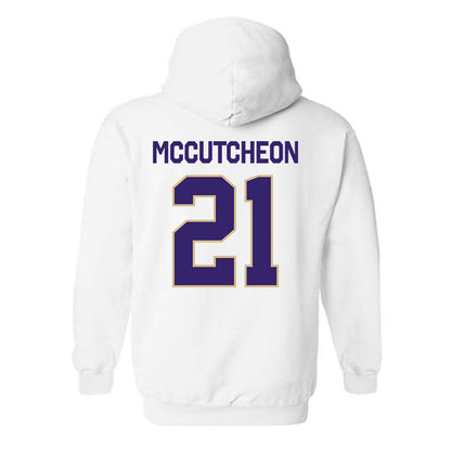 Washington - NCAA Football : Dyson McCutcheon - Classic Shersey Hooded Sweatshirt-1