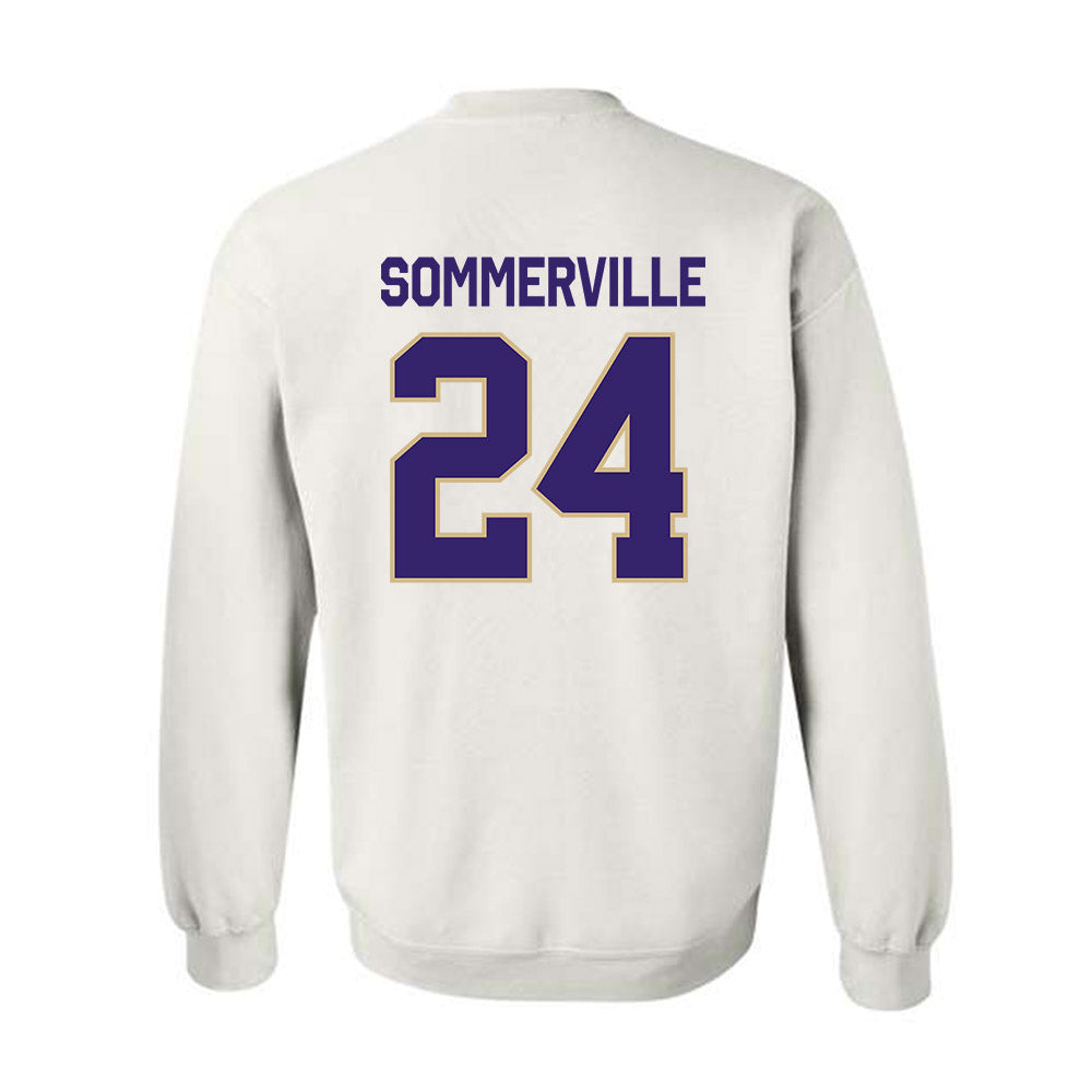 Washington - NCAA Men's Basketball : Lathan Sommerville - Classic Shersey Crewneck Sweatshirt-1