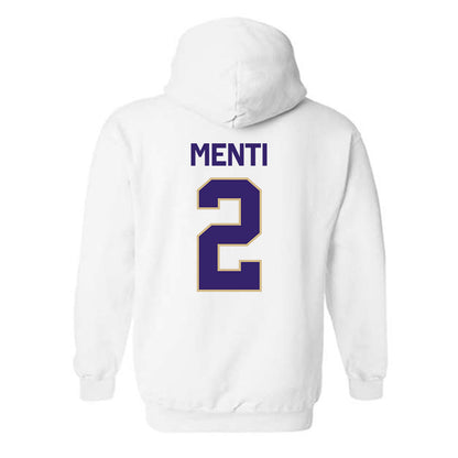Washington - NCAA Women's Soccer : Anna Menti - Classic Shersey Hooded Sweatshirt-1