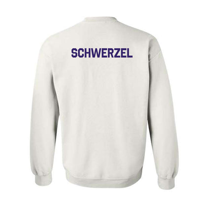 Washington - NCAA Football : David Schwerzel - Classic Shersey Crewneck Sweatshirt-1