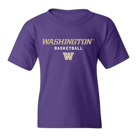 Washington - NCAA Men's Basketball : Jasir Rencher - Classic Shersey Youth T-Shirt-0