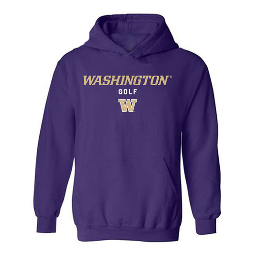 Washington - NCAA Men's Golf : Grady Millar - Classic Shersey Hooded Sweatshirt-0