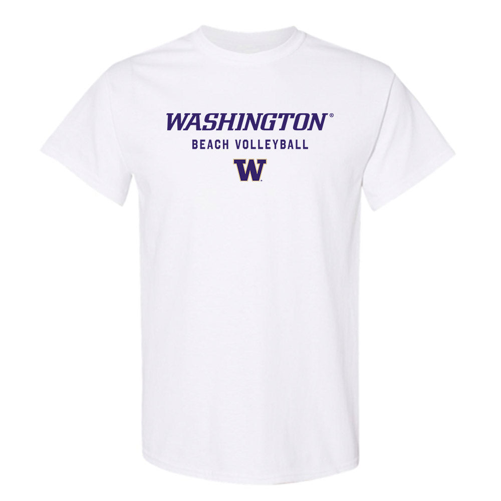 Washington - NCAA Beach Volleyball : Avery Towne - Classic Shersey T-Shirt-0