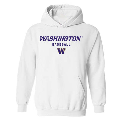 Washington - NCAA Baseball : Noah Kenney - Classic Shersey Hooded Sweatshirt-0