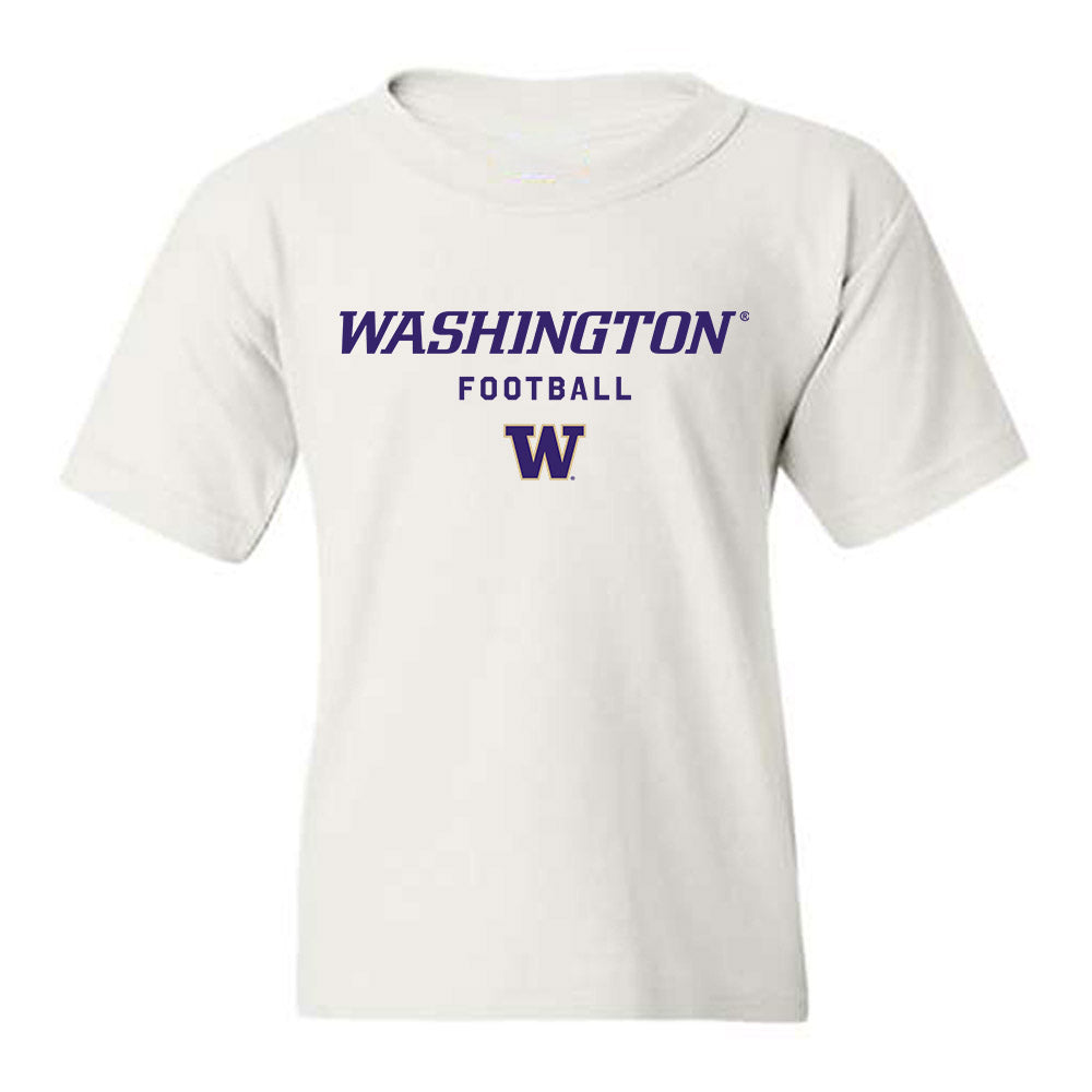 Washington - NCAA Football : Victor Sanchez Hernandez - Classic Shersey Youth T-Shirt-0