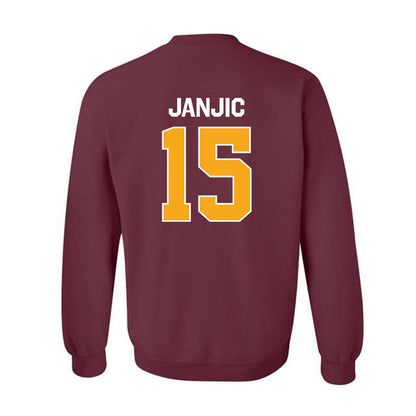 Loyola - NCAA Men's Soccer : Petar Janjic - Classic Shersey Crewneck Sweatshirt-1