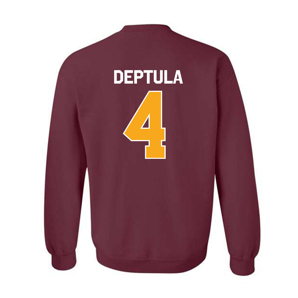 Loyola - NCAA Women's Basketball : Audrey Deptula - Classic Shersey Crewneck Sweatshirt-1