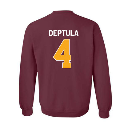 Loyola - NCAA Women's Basketball : Audrey Deptula - Classic Shersey Crewneck Sweatshirt-1