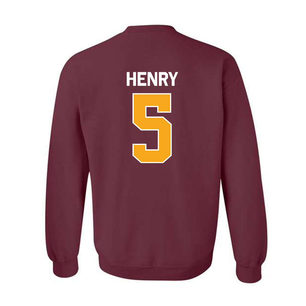 Loyola - NCAA Women's Volleyball : Emma Henry - Classic Shersey Crewneck Sweatshirt-1