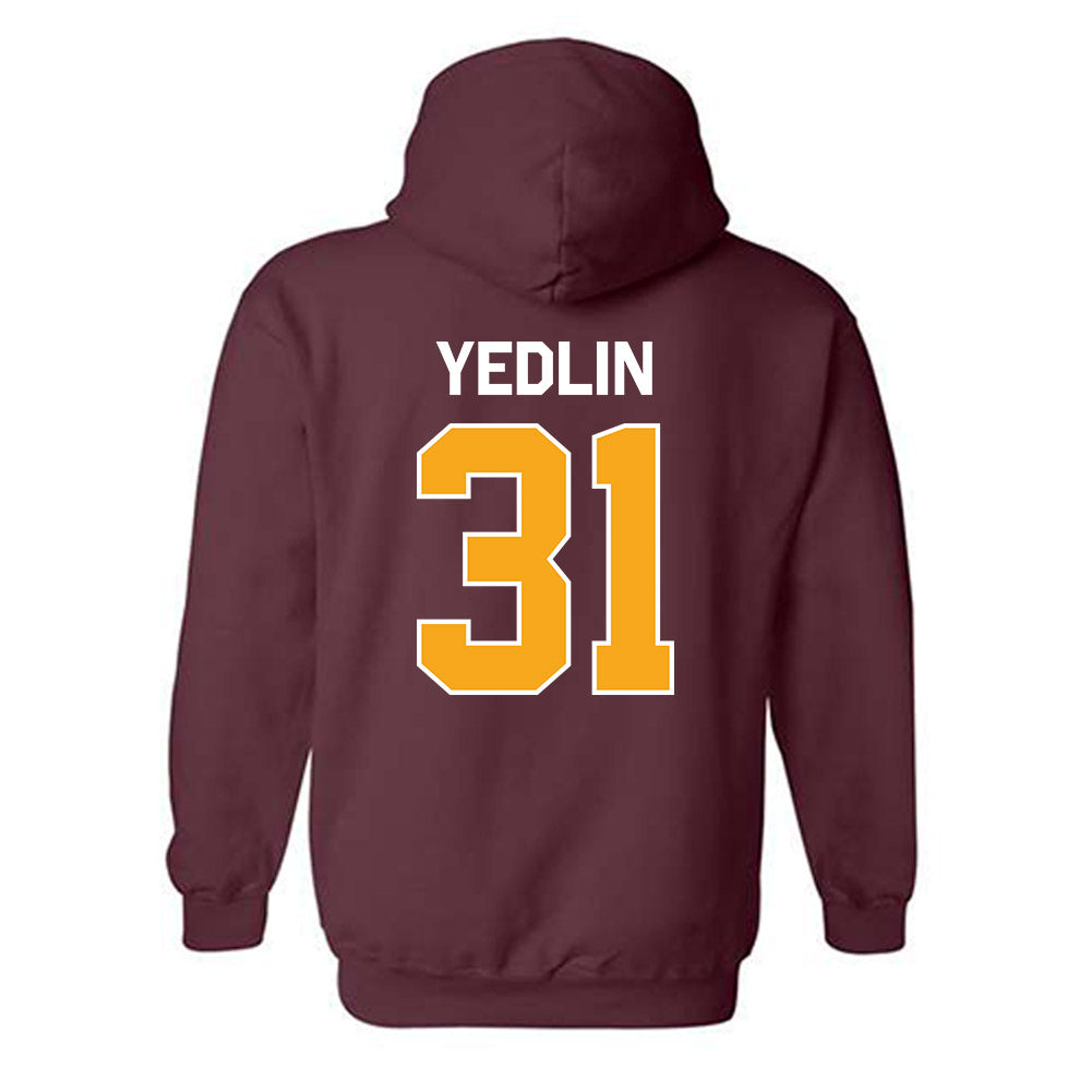 Loyola - NCAA Men's Soccer : Ori Yedlin - Classic Shersey Hooded Sweatshirt-1