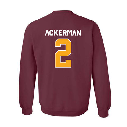 Loyola - NCAA Women's Soccer : Sophie Ackerman - Classic Shersey Crewneck Sweatshirt-1