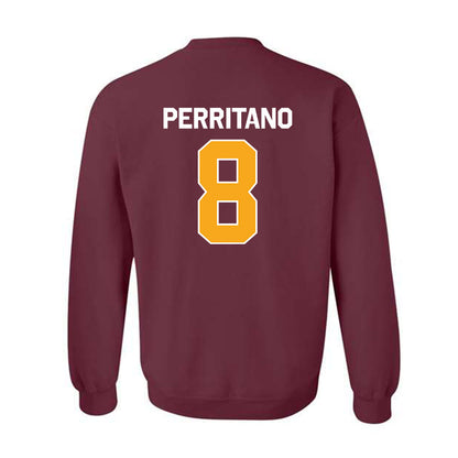 Loyola - NCAA Women's Soccer : Angelina Perritano - Classic Shersey Crewneck Sweatshirt-1