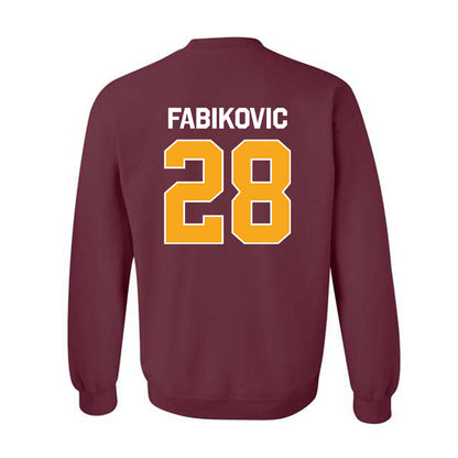 Loyola - NCAA Men's Volleyball : Daniel Fabikovic - Classic Shersey Crewneck Sweatshirt-1