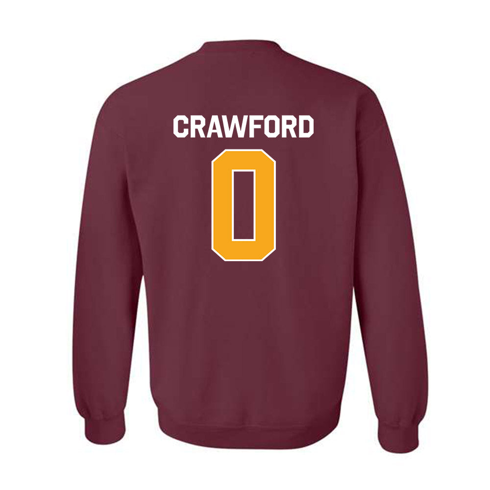 Loyola - NCAA Men's Soccer : Aidan Crawford - Classic Shersey Crewneck Sweatshirt-1
