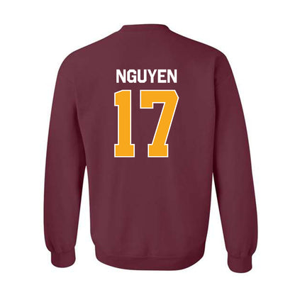 Loyola - NCAA Women's Volleyball : Leyna Nguyen - Classic Shersey Crewneck Sweatshirt-1