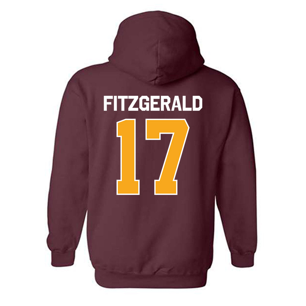 Loyola - NCAA Women's Soccer : Annie Fitzgerald - Classic Shersey Hooded Sweatshirt-1