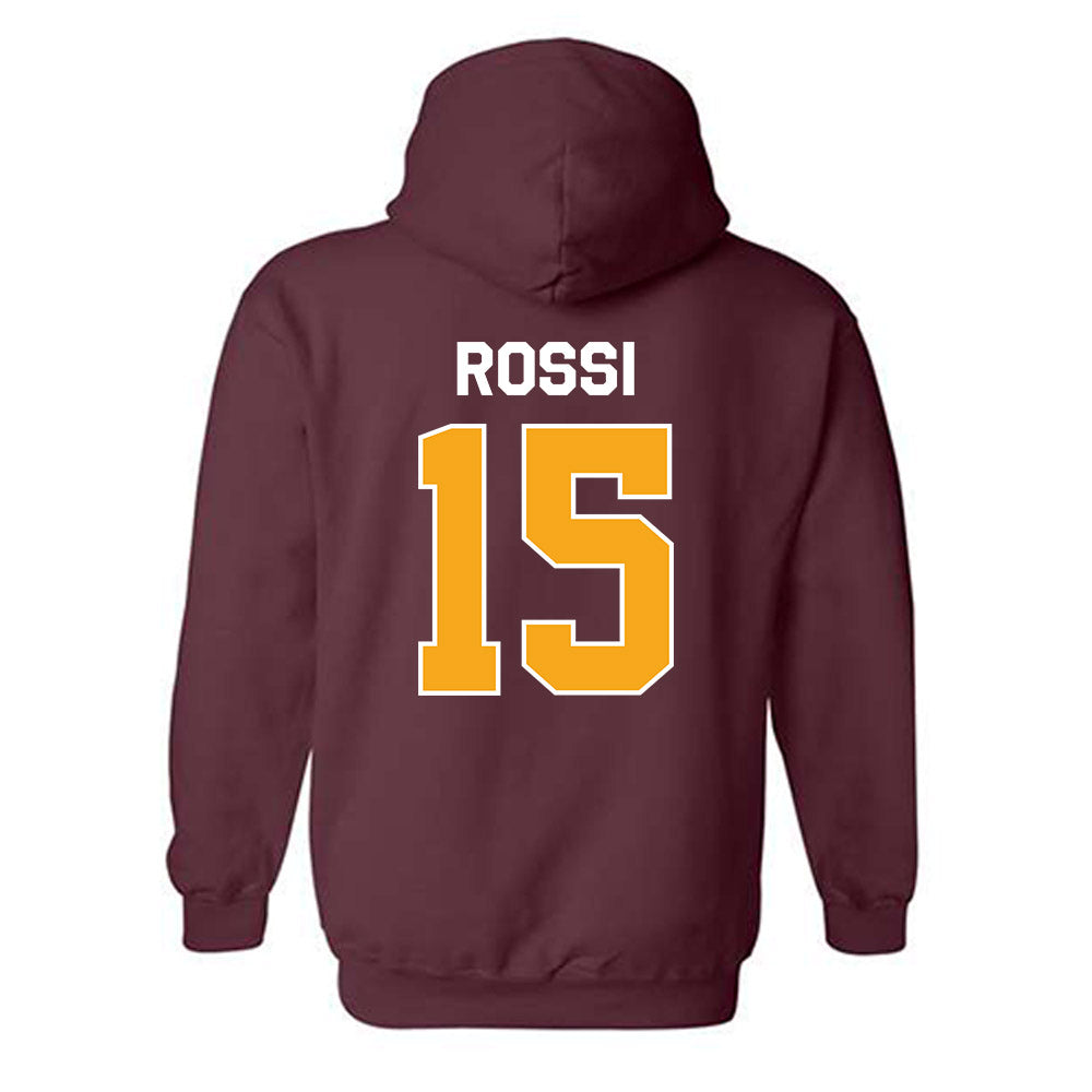 Loyola - NCAA Women's Soccer : Emily Rossi - Classic Shersey Hooded Sweatshirt-1