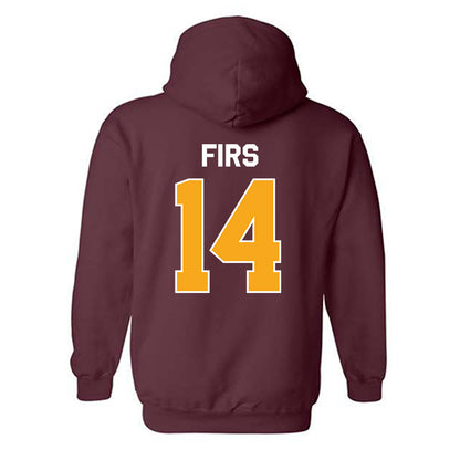 Loyola - NCAA Men's Soccer : Daniel Firs - Classic Shersey Hooded Sweatshirt-1
