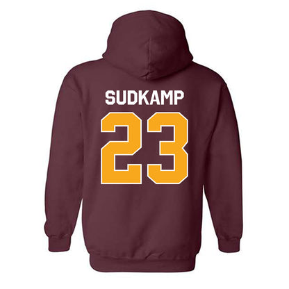 Loyola - NCAA Women's Soccer : Abby Sudkamp - Classic Shersey Hooded Sweatshirt-1