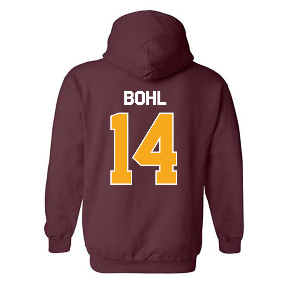 Loyola - NCAA Women's Volleyball : Mallory Bohl - Classic Shersey Hooded Sweatshirt-1