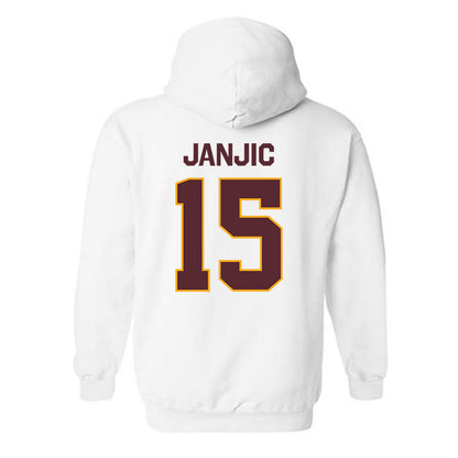 Loyola - NCAA Men's Soccer : Petar Janjic - Classic Shersey Hooded Sweatshirt-1