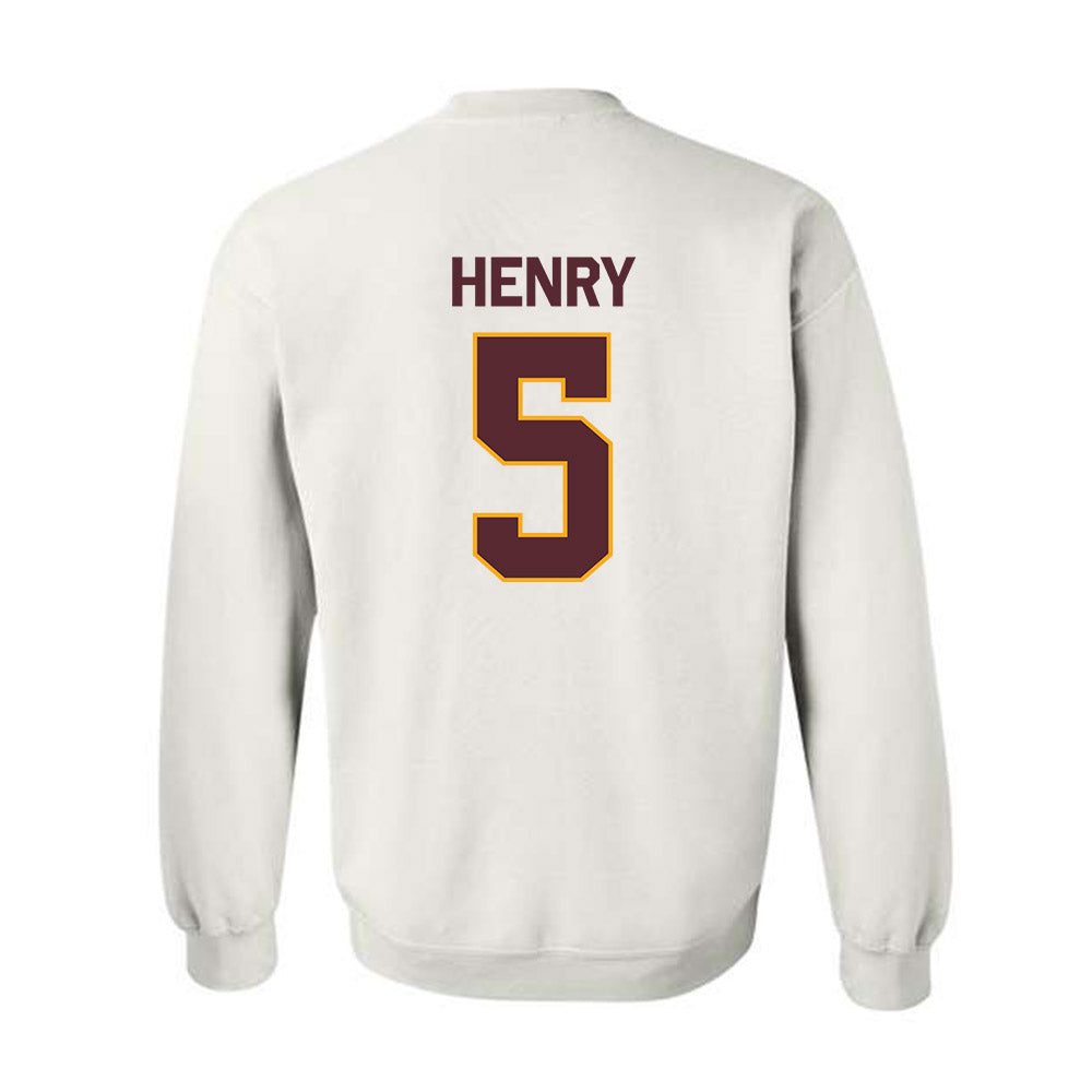 Loyola - NCAA Women's Volleyball : Emma Henry - Classic Shersey Crewneck Sweatshirt-1
