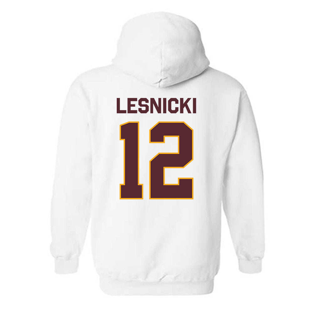 Loyola - NCAA Softball : Nat Lesnicki - Classic Shersey Hooded Sweatshirt-1