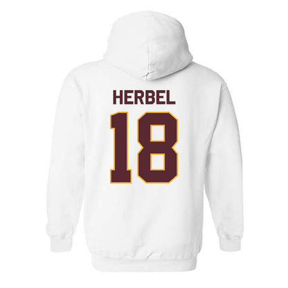 Loyola - NCAA Men's Soccer : Chase Herbel - Classic Shersey Hooded Sweatshirt-1