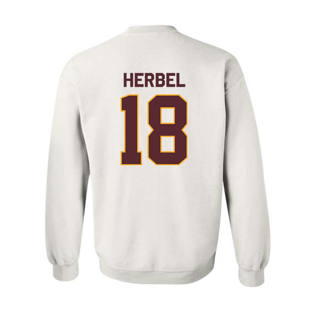 Loyola - NCAA Men's Soccer : Chase Herbel - Classic Shersey Crewneck Sweatshirt-1