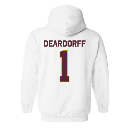 Loyola - NCAA Women's Soccer : Allison Deardorff - Classic Shersey Hooded Sweatshirt-1