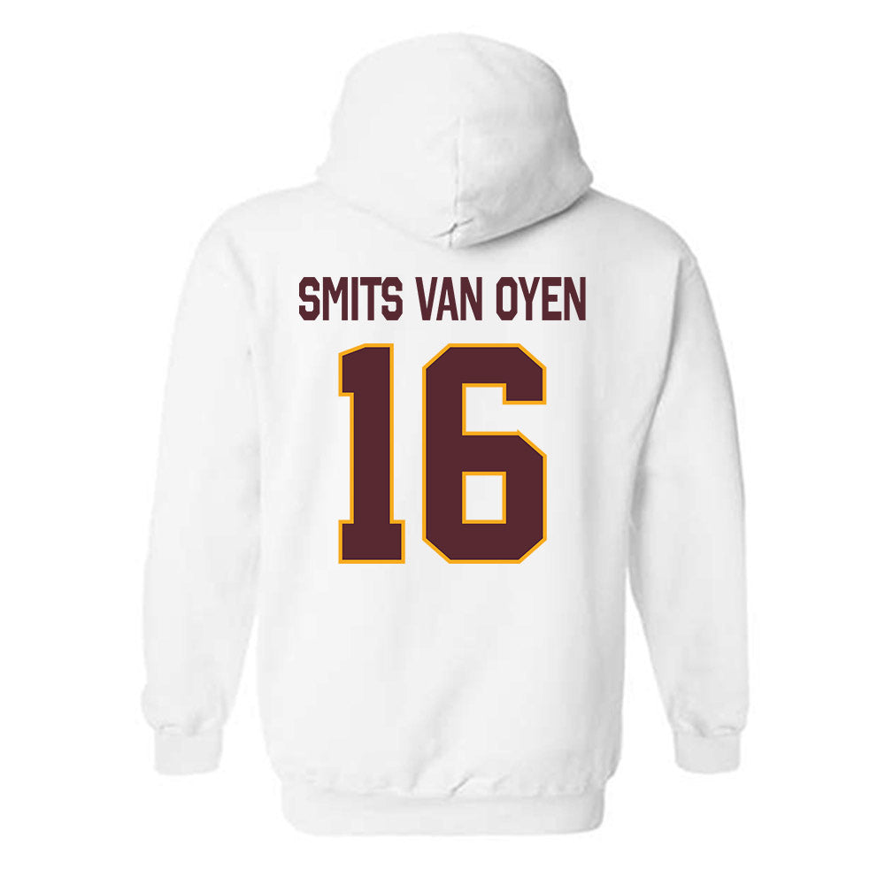 Loyola - NCAA Men's Volleyball : Alexander Smits Van Oyen - Classic Shersey Hooded Sweatshirt-1