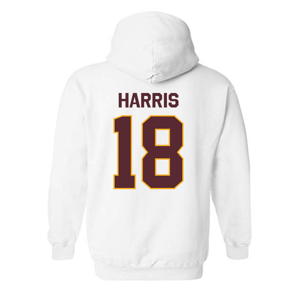 Loyola - NCAA Women's Soccer : Jadyn Harris - Classic Shersey Hooded Sweatshirt-1