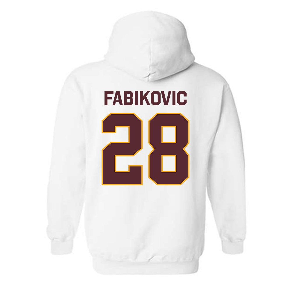 Loyola - NCAA Men's Volleyball : Daniel Fabikovic - Classic Shersey Hooded Sweatshirt-1