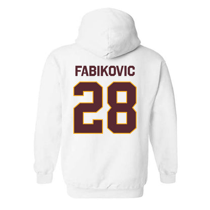 Loyola - NCAA Men's Volleyball : Daniel Fabikovic - Classic Shersey Hooded Sweatshirt-1