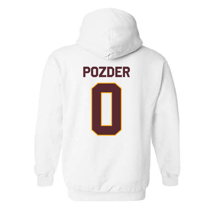 Loyola - NCAA Men's Soccer : Nemanja Pozder - Classic Shersey Hooded Sweatshirt-1