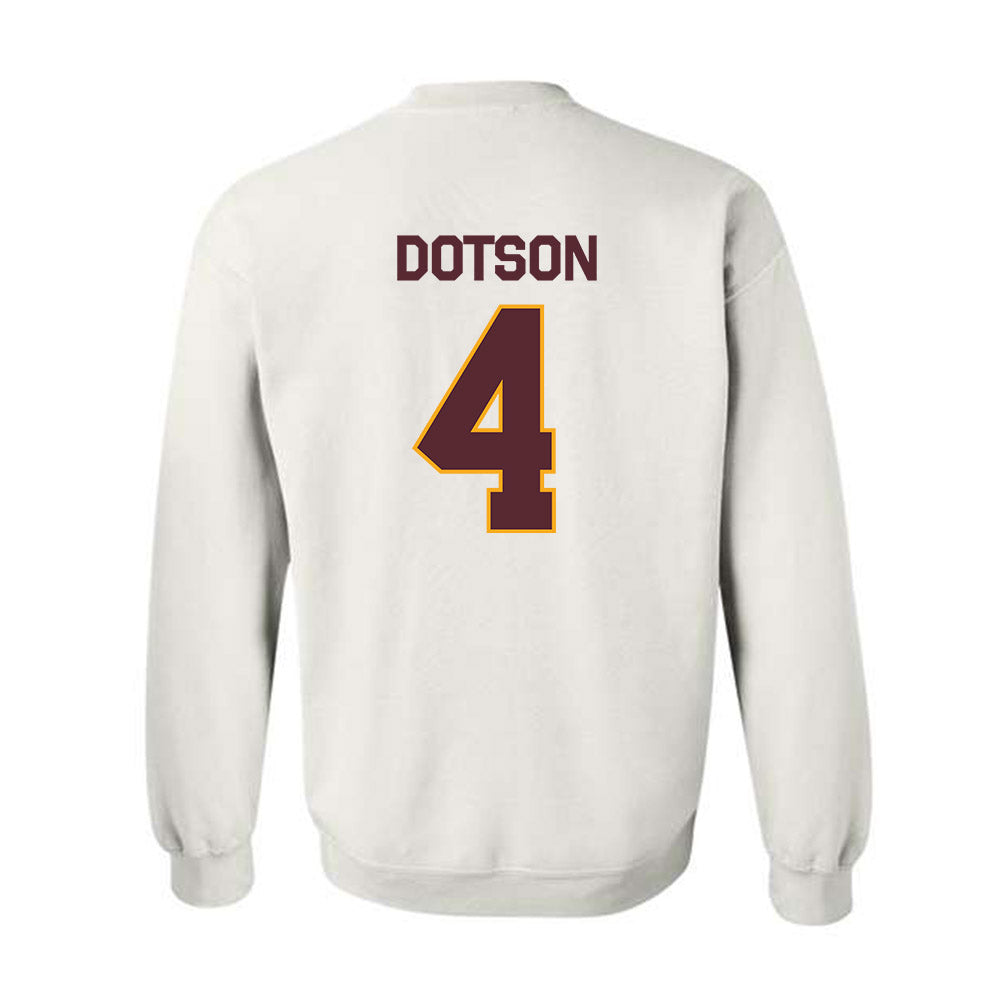 Loyola - NCAA Men's Basketball : Kayde Dotson - Classic Shersey Crewneck Sweatshirt-1