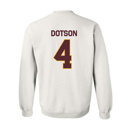 Loyola - NCAA Men's Basketball : Kayde Dotson - Classic Shersey Crewneck Sweatshirt-1