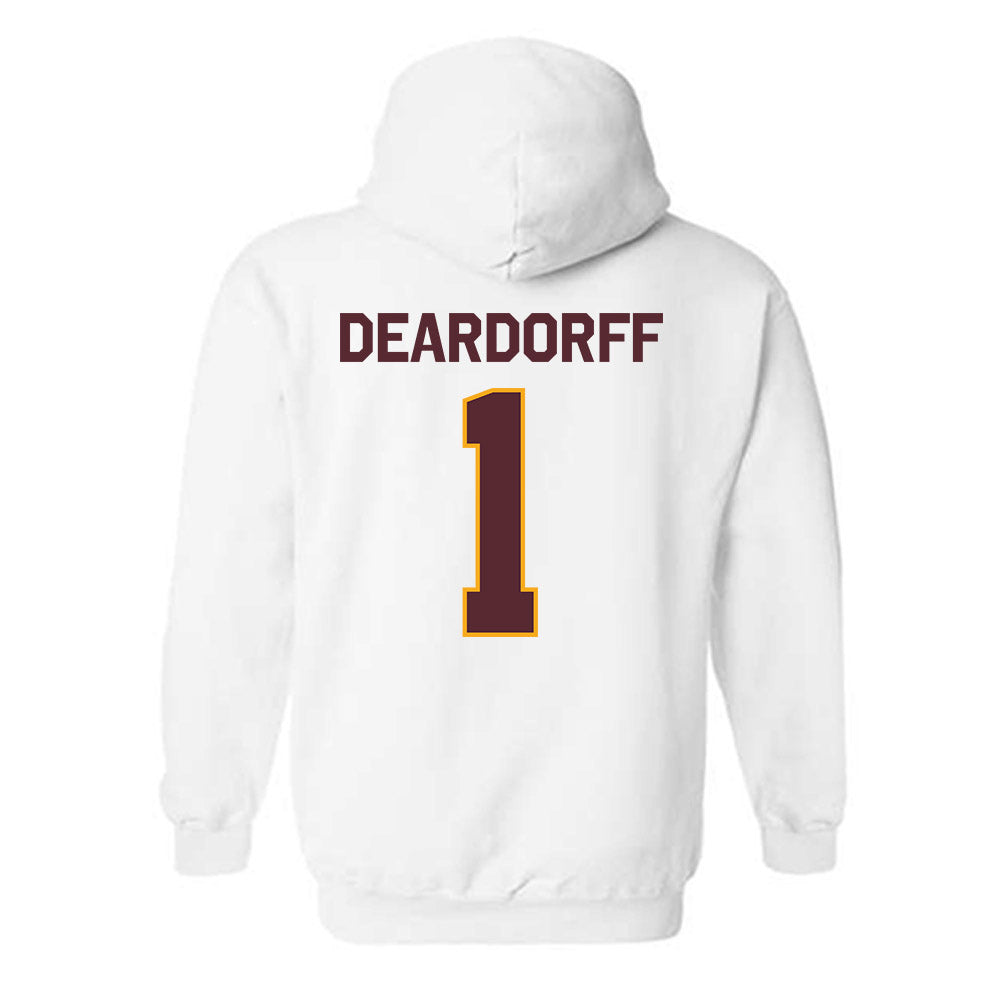 Loyola - NCAA Women's Soccer : Allison Deardorff - Classic Shersey Hooded Sweatshirt-1