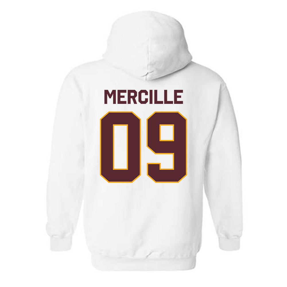 Loyola - NCAA Women's Basketball : Rosalie Mercille - Classic Shersey Hooded Sweatshirt-1