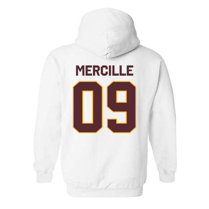 Loyola - NCAA Women's Basketball : Rosalie Mercille - Classic Shersey Hooded Sweatshirt-1