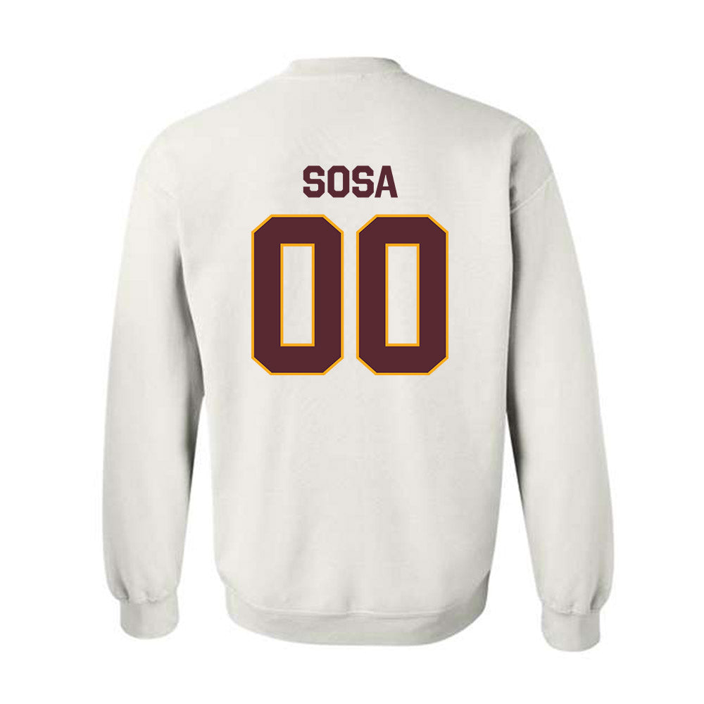 Loyola - NCAA Men's Volleyball : Aleksandar Sosa - Classic Shersey Crewneck Sweatshirt-1