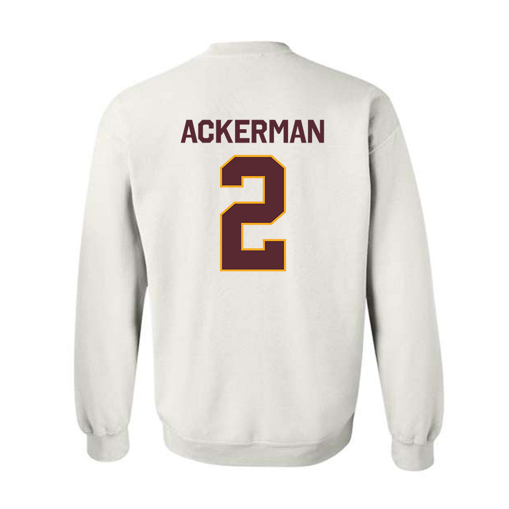Loyola - NCAA Women's Soccer : Sophie Ackerman - Classic Shersey Crewneck Sweatshirt-1