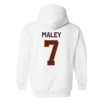 Loyola - NCAA Women's Volleyball : Kate Maley - Classic Shersey Hooded Sweatshirt-1