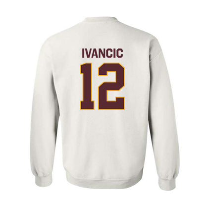 Loyola - NCAA Men's Soccer : Luka Ivancic - Classic Shersey Crewneck Sweatshirt-1