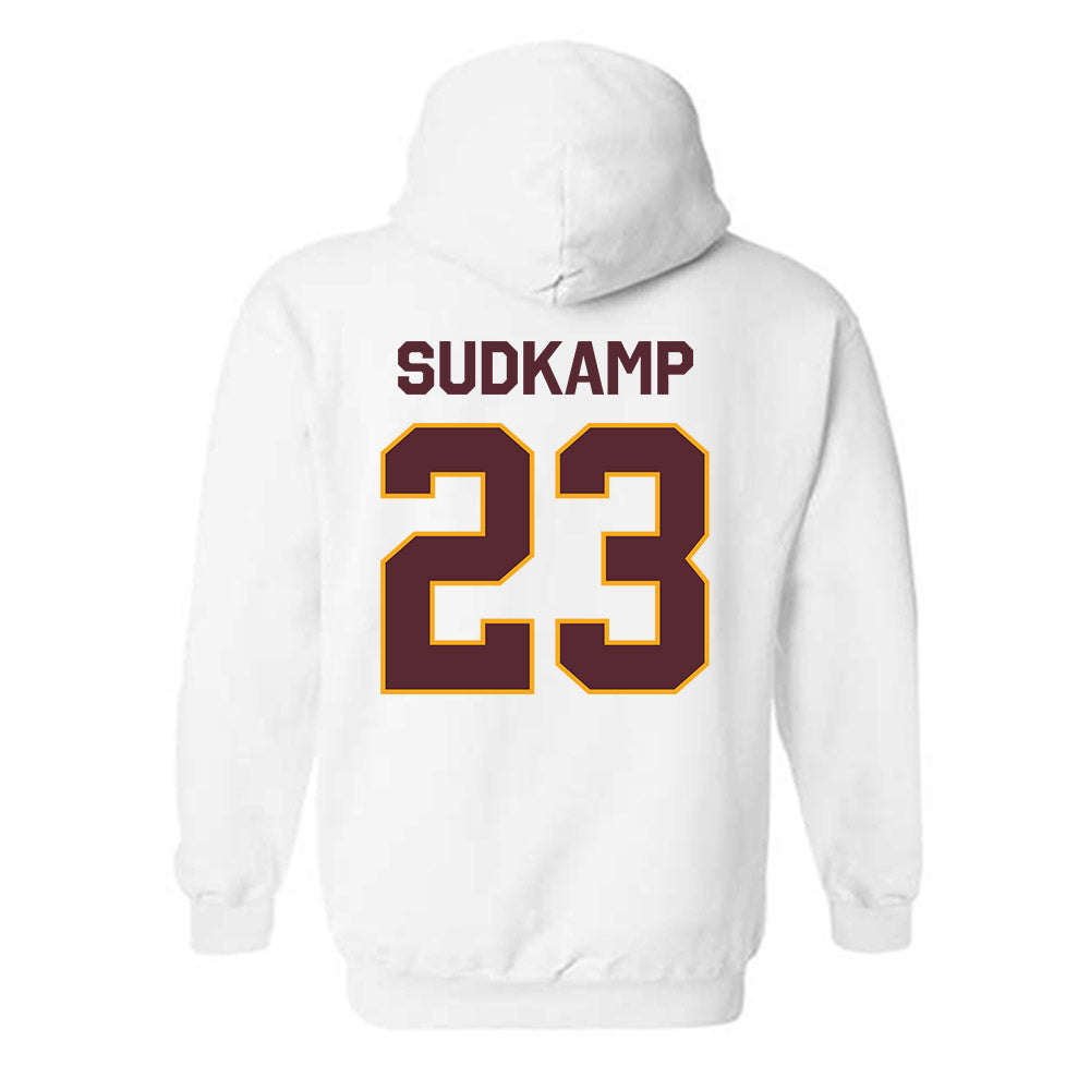Loyola - NCAA Women's Soccer : Abby Sudkamp - Classic Shersey Hooded Sweatshirt-1
