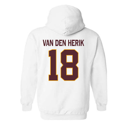 Loyola - NCAA Women's Volleyball : Claire van den Herik - Classic Shersey Hooded Sweatshirt-1