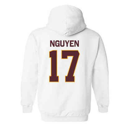 Loyola - NCAA Women's Volleyball : Leyna Nguyen - Classic Shersey Hooded Sweatshirt-1