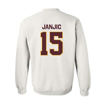 Loyola - NCAA Men's Soccer : Petar Janjic - Classic Shersey Crewneck Sweatshirt-1