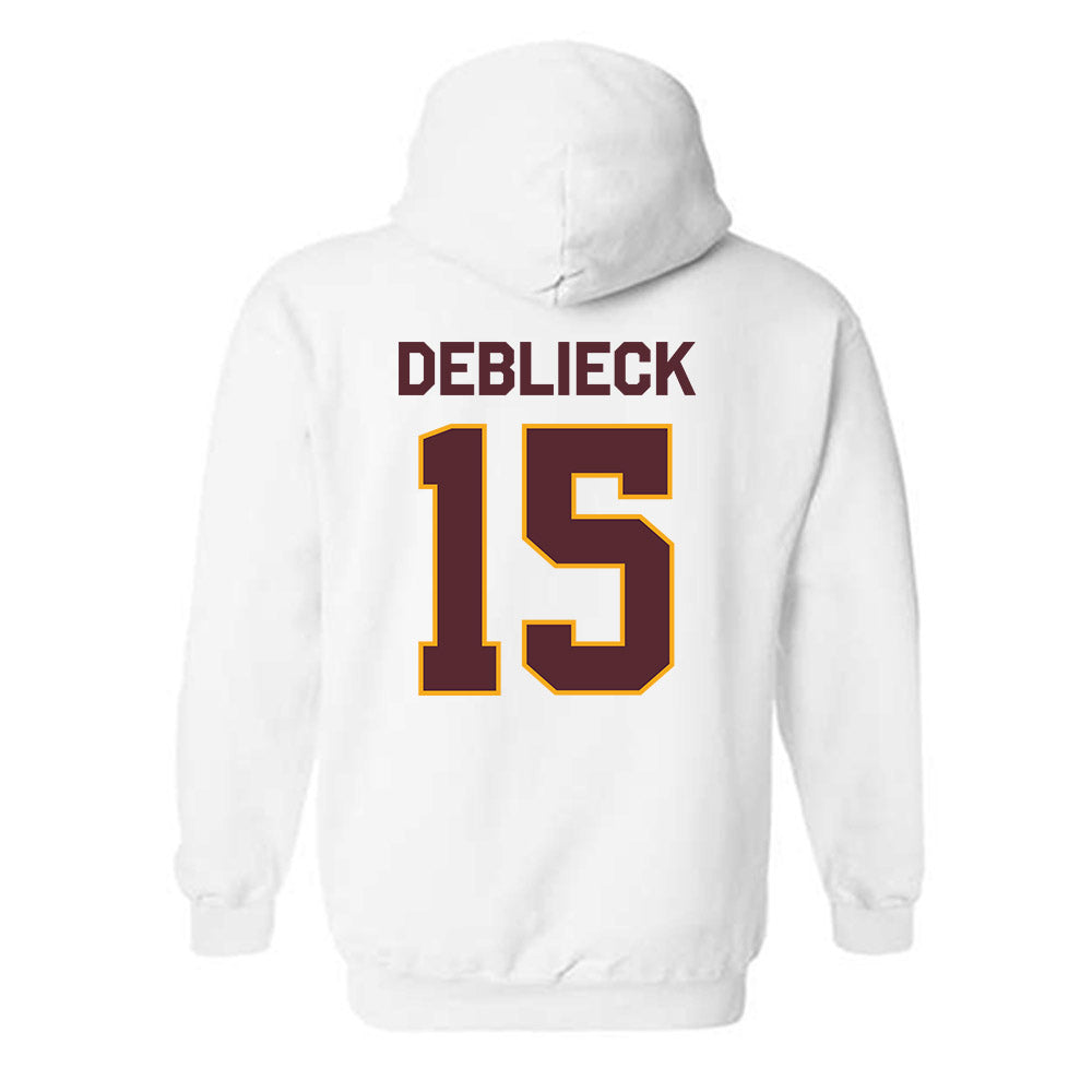 Loyola - NCAA Women's Volleyball : Avary DeBlieck - Classic Shersey Hooded Sweatshirt-1